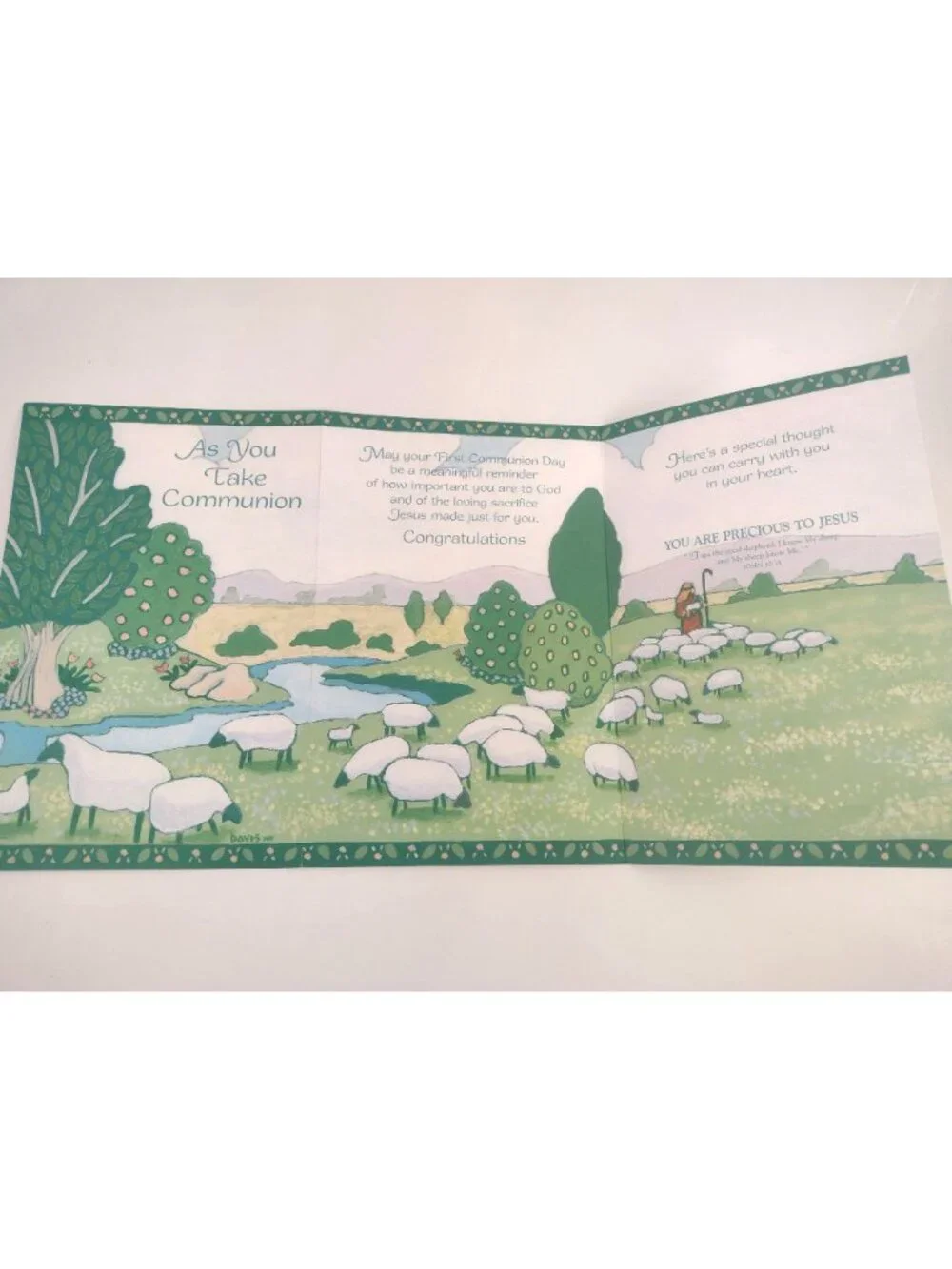 Baptism & Confirmation Celebration Greeting Card Lot Of 4 Religious Cards